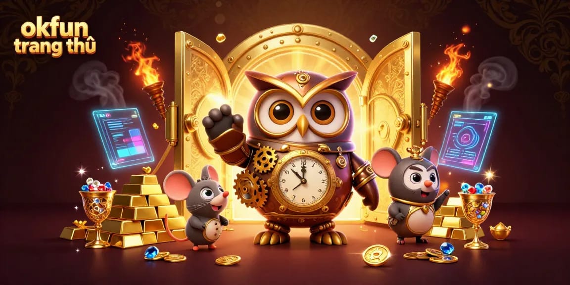 Experience excitement at okfun trang chủ with dynamic gaming elements and vibrant characters.