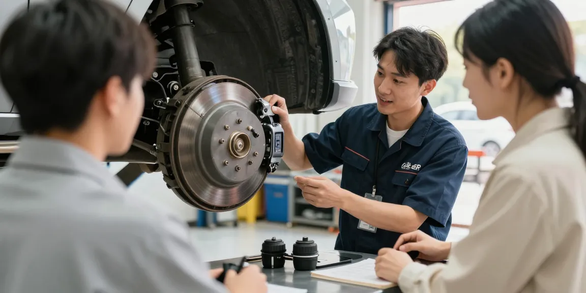 Local auto repair expert diagnosing low coolant symptoms, trusted service provider in clean workshop.
