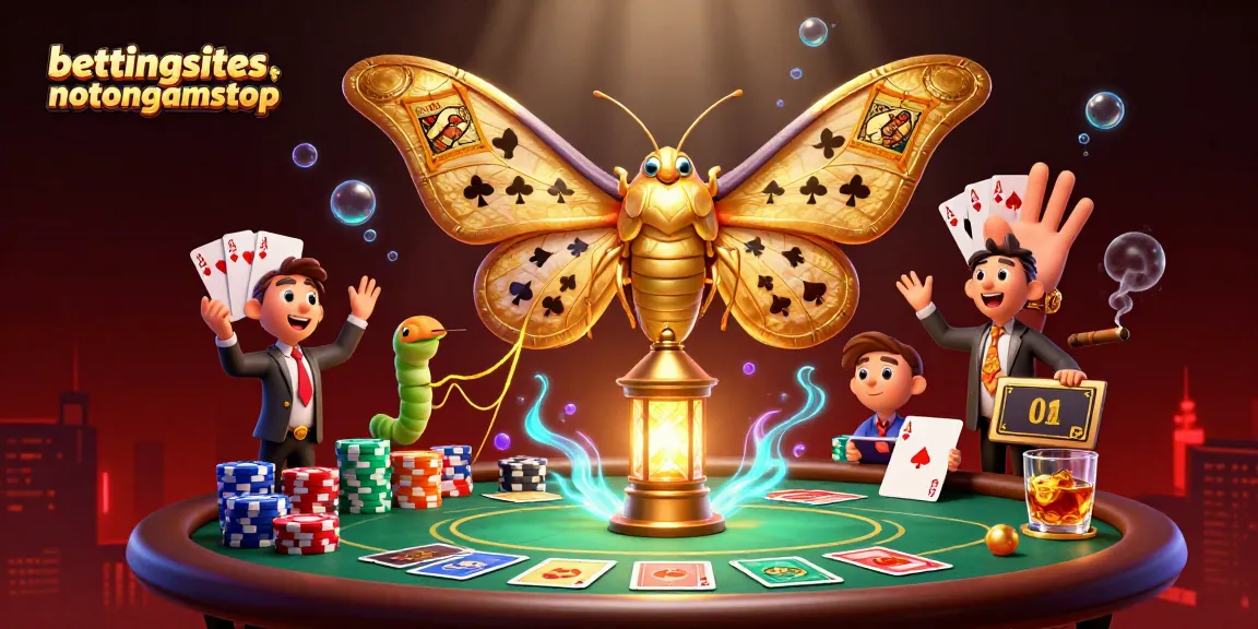 Experience excitement with bettingsitesnotongamstop and a vibrant casino scene, showcasing dynamic gambling action.