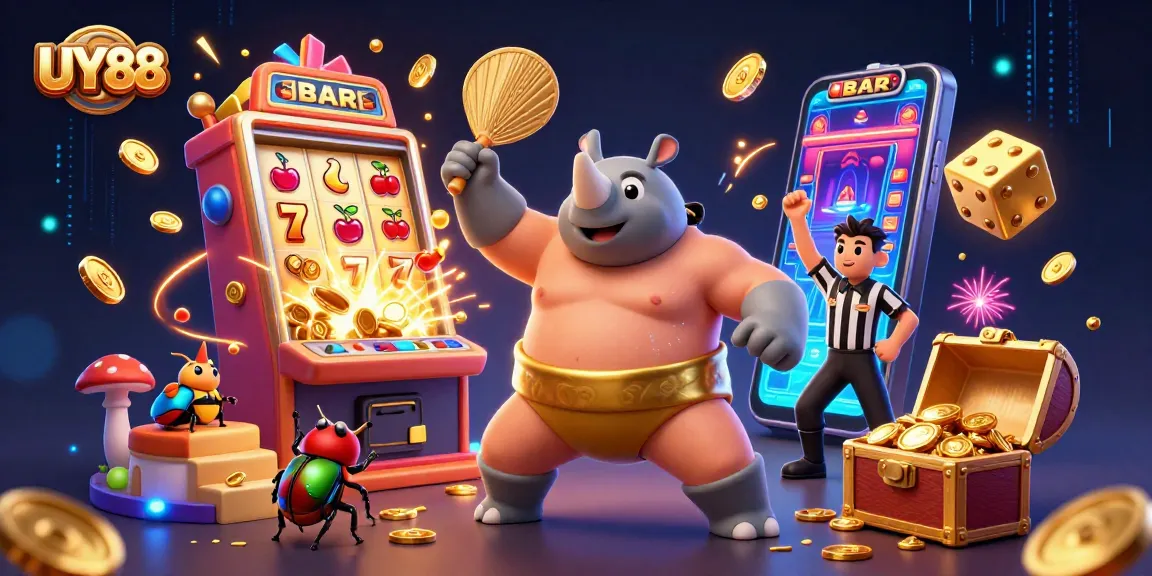 Experience UY88's thrilling gameplay with vibrant casino elements and dynamic action.